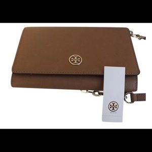 Tory Burch Robinson Chain Wallet